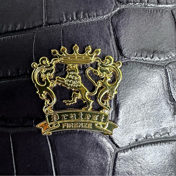 Pratesi Firenze Leather Bag/ Made in Italy - Picture 11 of 16